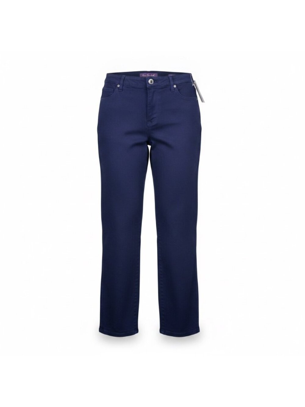 Gloria Vanderbilt Womens Navy Amanda Slimming Mid-Rise Jeans Size 18W